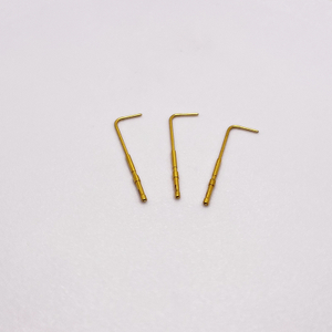 0,65 x 27 mm rechtwinkliger Kontaktstift für den Kontakt des Glasfasersteckers für medizinische Geräte