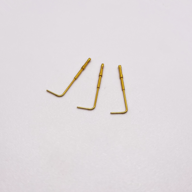 0,65 x 27 mm rechtwinkliger Kontaktstift für den Kontakt des Glasfasersteckers für medizinische Geräte