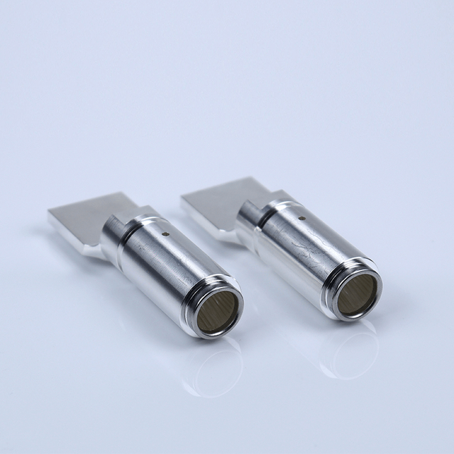 Kupfermaterial CNC-Frästeile EV-Kontaktklemme Hochstrom- und Schnitzkronenfeder-Buchse