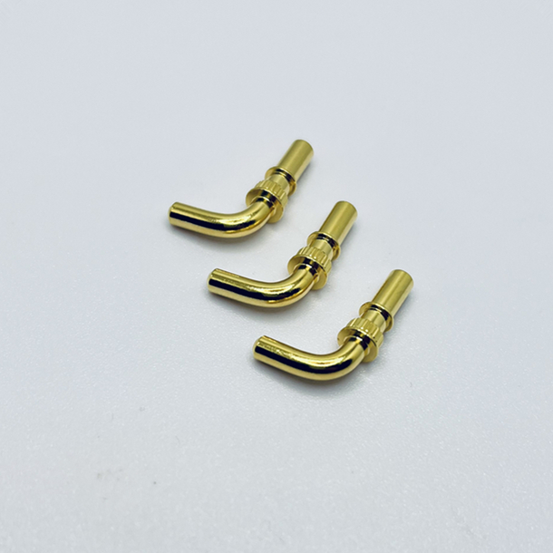 Signalsteckverbinderkontakt für die Luft- und Raumfahrt, 3,6 x 5 mm, rechtwinklige Stifte