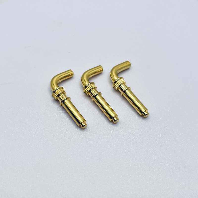 Signalsteckverbinderkontakt für die Luft- und Raumfahrt, 3,6 x 19 mm, rechtwinklige Stifte