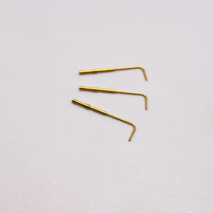 0,65 x 27,5 mm rechtwinklige Kontaktstifte für Industriegeräte-Steckverbinder 